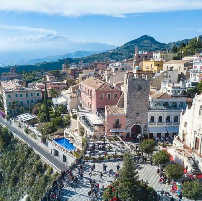 Apartamento Taormina castle&sea view Exterior foto